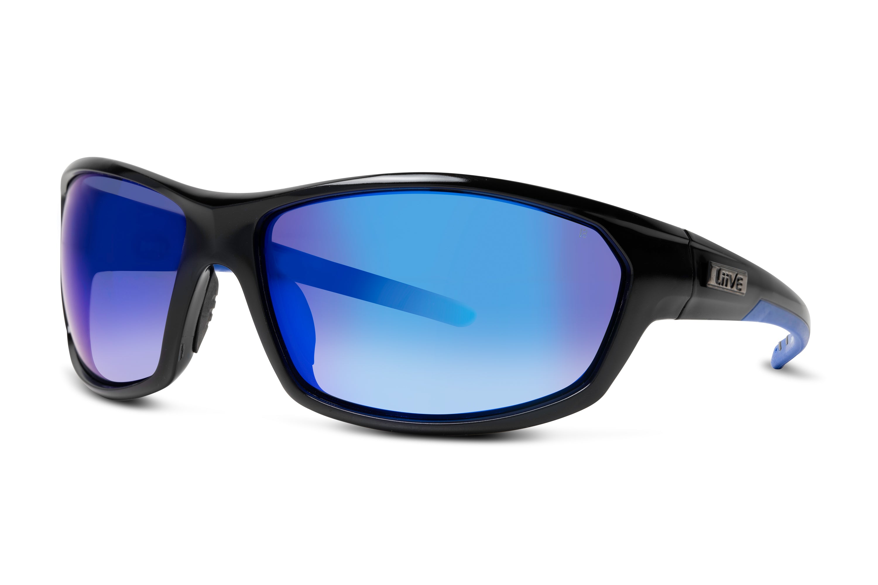 Liive Vision Z Tradie Safety Sunglasses - Matt Black